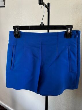 Zara Royal Blue Tailored Shorts